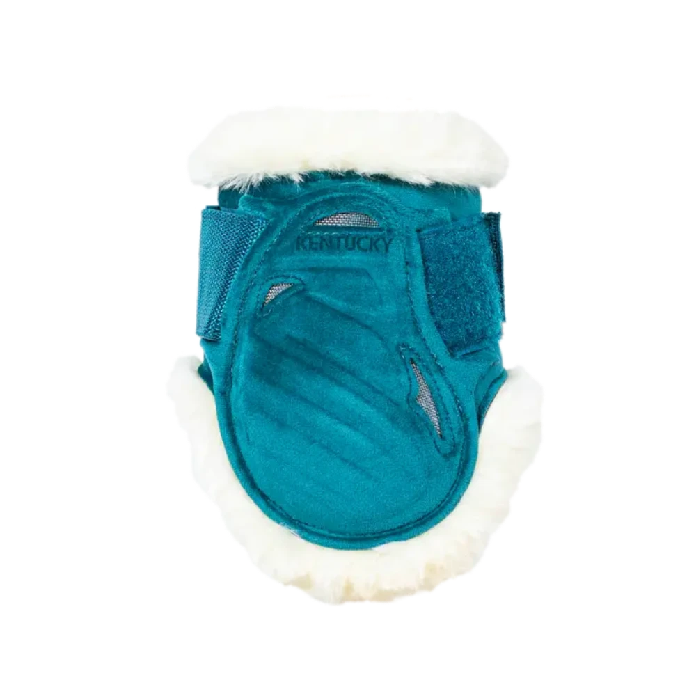 Vegan Sheepskin Young Horse Fetlock Boots Velvet by Kentucky