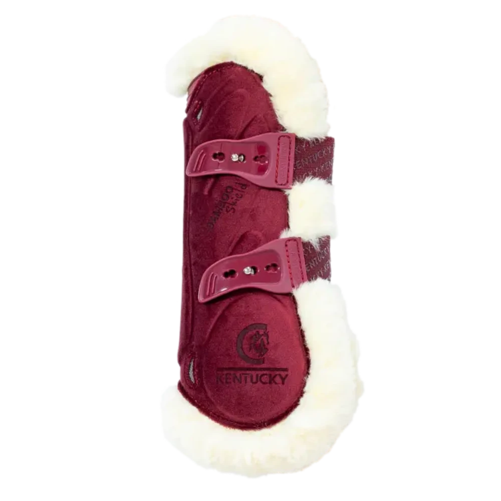 Vegan Sheepskin Tendon Boots Bamboo Elastic Velvet by Kentucky