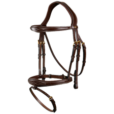 Dy'on Anatomic Flash Noseband Bridle DYABAB