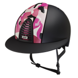 Riding Helmet Cromo 2.0 Textile Polo - Pink Vikings by KEP