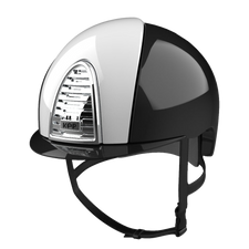Riding Helmet Cromo 2.0 XC Polish Black & White by KEP