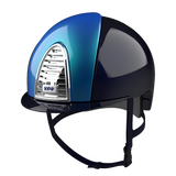 Riding Helmet Cromo 2.0 XC Polish Blue & Kingfisher by KEP