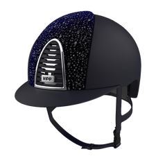 Riding Helmet Cromo 2.0 Textile Velvet Sparkling Front by KEP