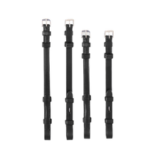 Flat Cheek Pieces Three Ties by Equiline