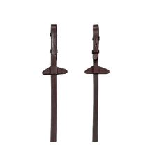 Reins with 6 Leather Stops 5/8" by Equiline