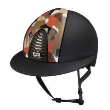 Riding Helmet Cromo 2.0 Textile Polo - Orange Vikings by KEP