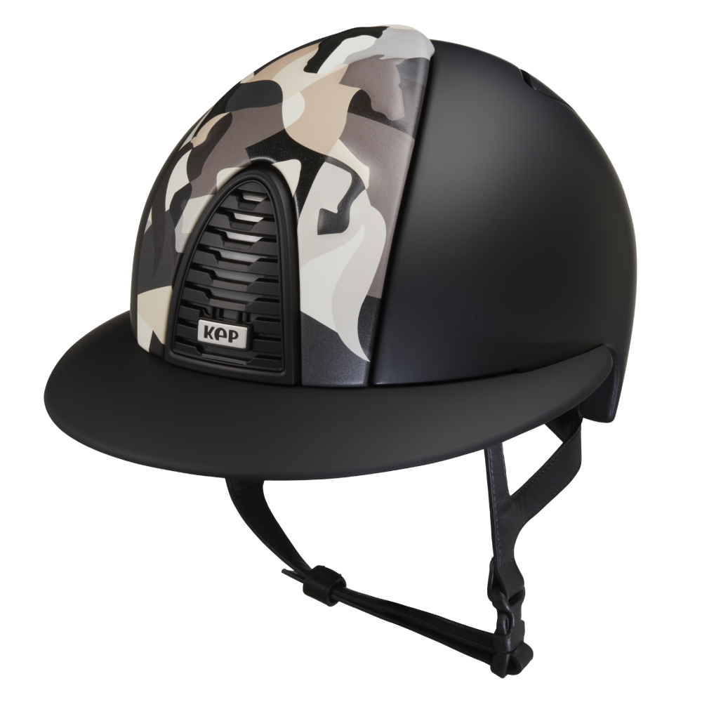 Riding Helmet Cromo 2.0 Textile Polo - Grey Vikings by KEP