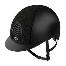 Riding Helmet Cromo 2.0 Textile with Glitter Front by KEP