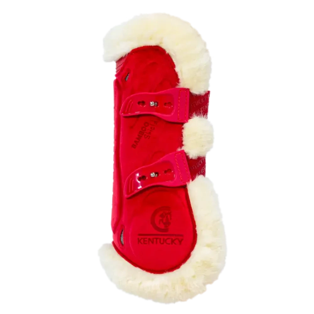 Vegan Sheepskin Tendon Boots Bamboo Elastic Velvet by Kentucky