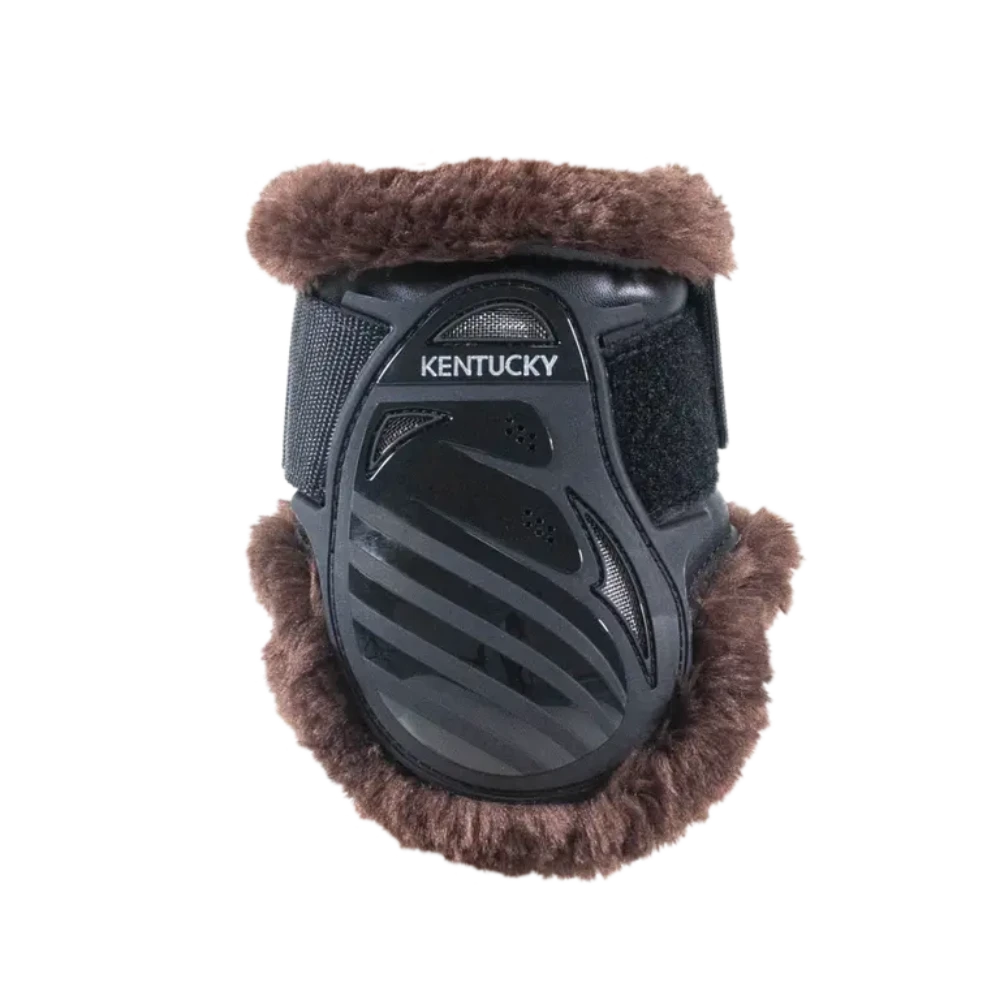 Vegan Sheepskin Young Horse Fetlock Boots by Kentucky