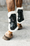 Vegan Sheepskin Tendon Boots Bamboo Elastic by Kentucky