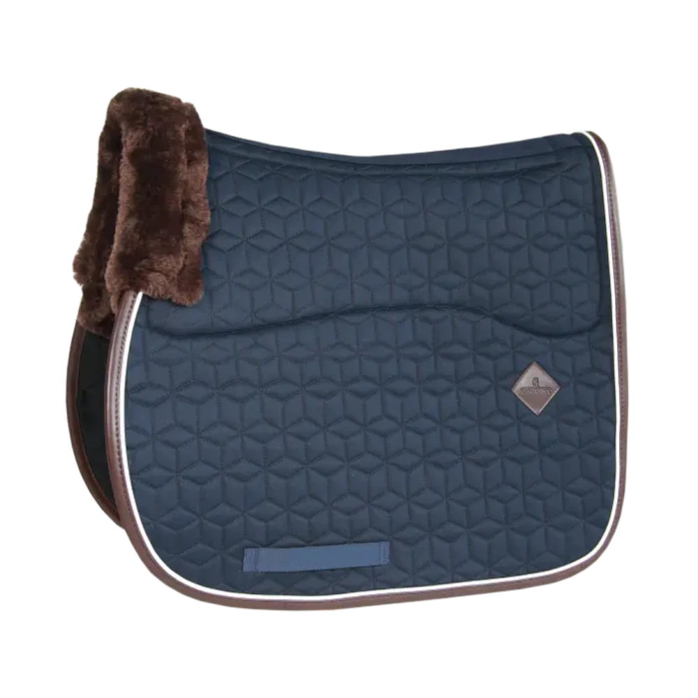 Skin Friendly Saddle Pad Jumping Star Quilting by Kentucky