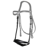 Dy'on New English Dressage Matt Drop Noseband with Pull Back NE04Q