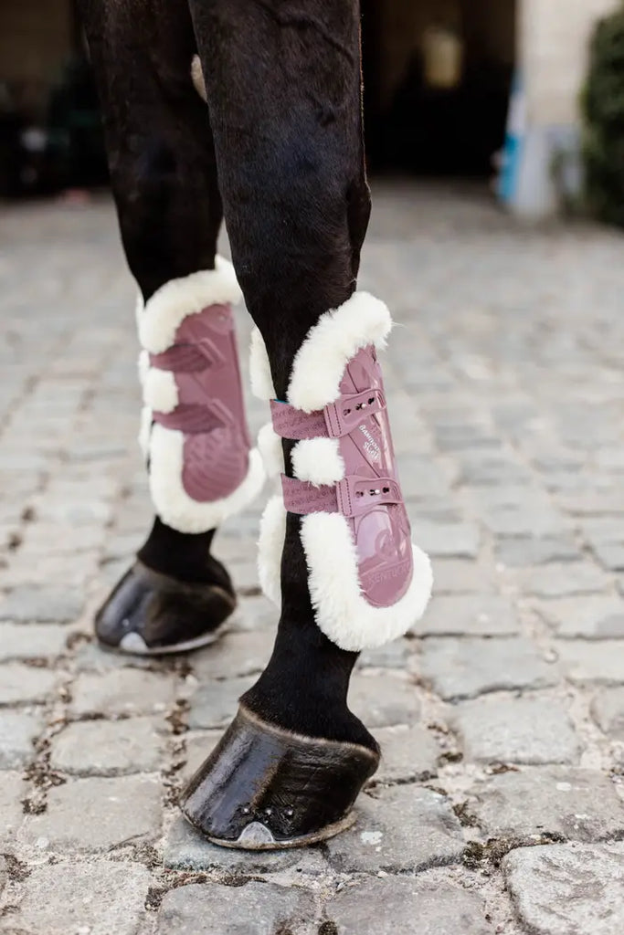 Vegan Sheepskin Tendon Boots Bamboo Elastic by Kentucky