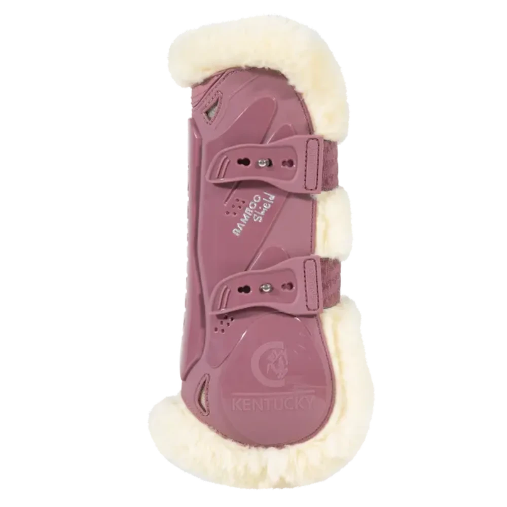 Vegan Sheepskin Tendon Boots Bamboo Elastic by Kentucky