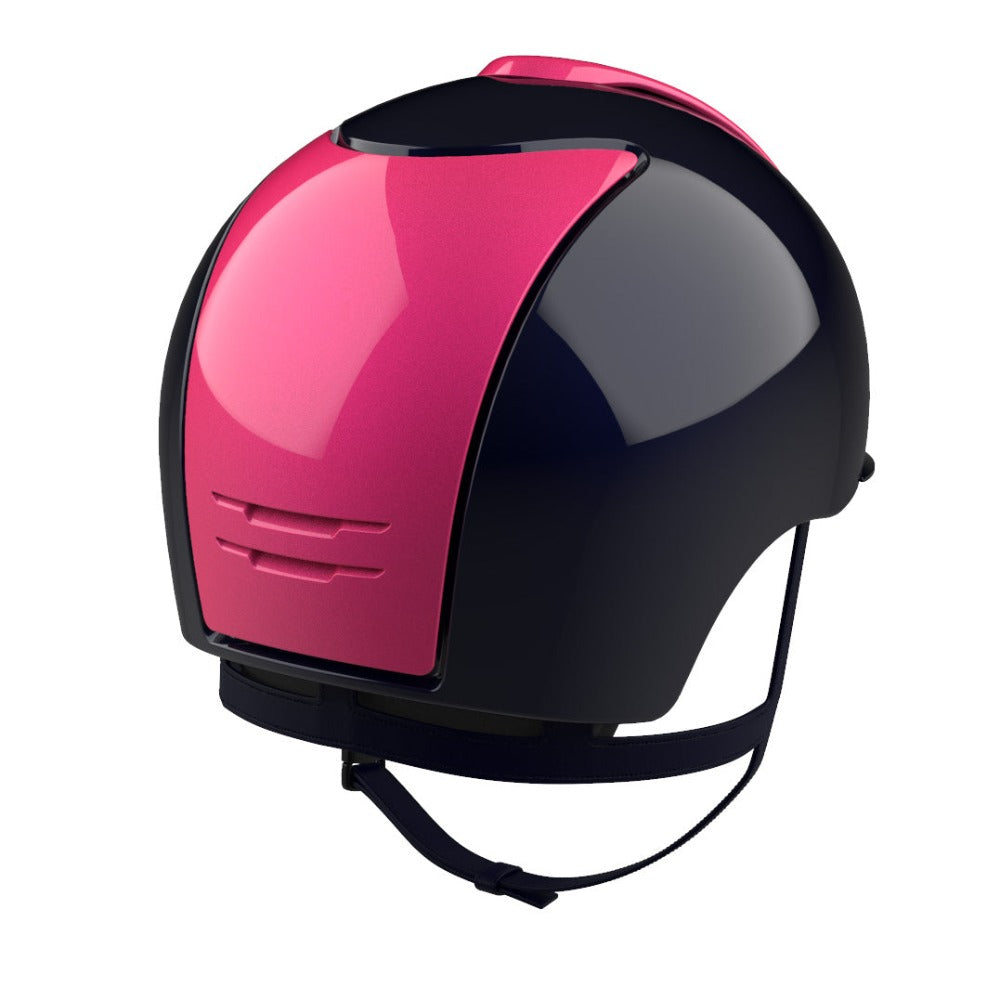 Riding Helmet Cromo 2.0 XC Polish Cerise & Dark Blue by KEP