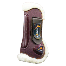 eLight Glitter Front Fluffy Boots by eQuick