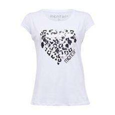 Ladies AVA T-Shirt with sequin heart by Montar (Clearance)  (CLEARANCE)